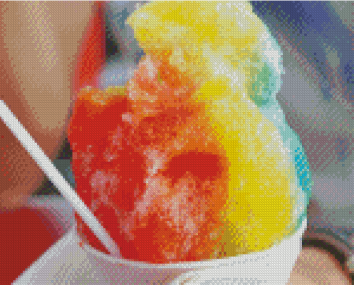 Hawaiian Shave Ice Diamond Paintings