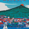 Hendaye Basque Country Poster Diamond Paintings