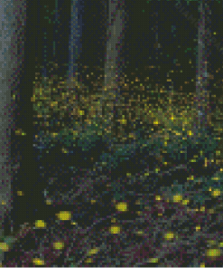 Firefly Landscape Diamond Paintings