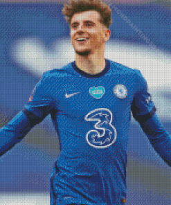 Mason Mount Chelsea Footballer Diamond Paintings