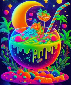 Neon Juice Diamond Painting