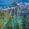 Oeschinensee Kandersteg Landscape Diamond Paintings