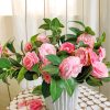 Pink Camellia Bouquet Diamond Painting