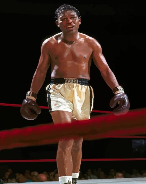 Sugar Ray Robinson American Boxer Diamond Painting