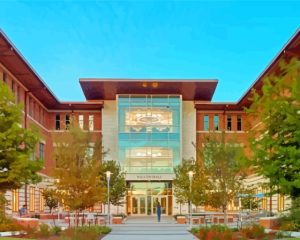 Texas State University Building Diamond Painting