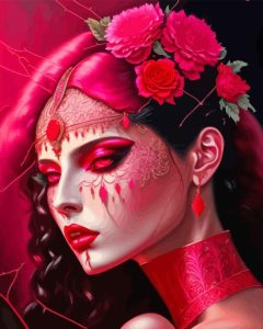 The Red Queen Diamond Painting