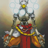 Zenyatta Hero Overwatch Game Diamond Paintings