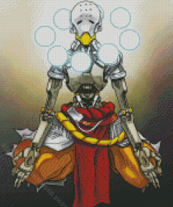 Zenyatta Hero Overwatch Game Diamond Paintings