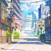 Anime Streets Diamond Painting