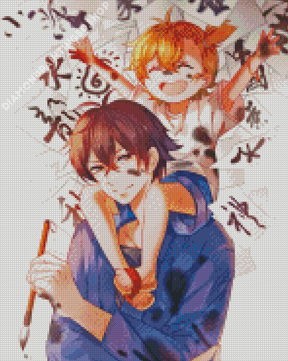 Barakamon Characters - 5D Diamond Painting -  %