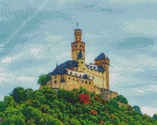 Braubach Germany Marksburg Castle Diamond Paintings