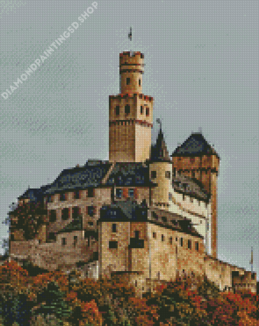 Braubach Marksburg Castle Diamond Paintings