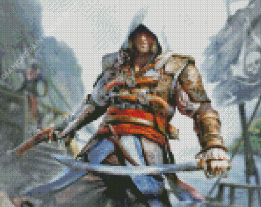 Edward Kenway Diamond Paintings