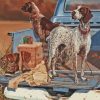 German Shorthaired Pointer Diamond Painting