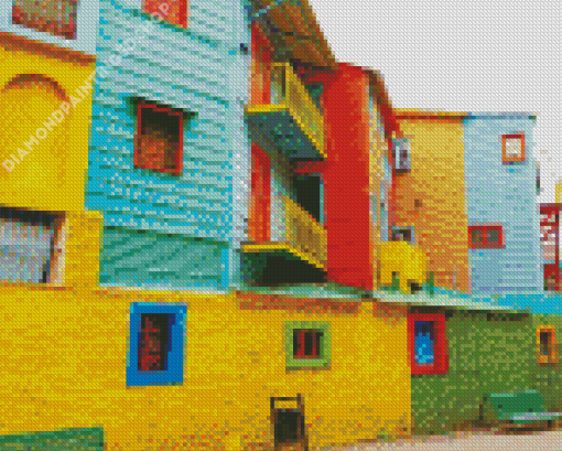 La Boca Argentina Diamond Paintings