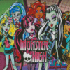Monster High Characters Diamond Paintings