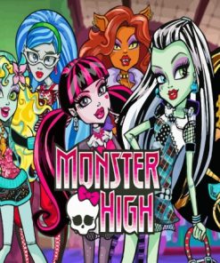 Monster High Characters Diamond Painting