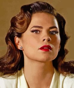 Peggy Carter Hayley Atwell Diamond Painting