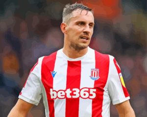 Phil Jagielka Stoke Diamond Painting