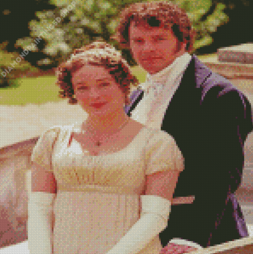 Pride And Prejudice Darcy And Lizzy Diamond Paintings