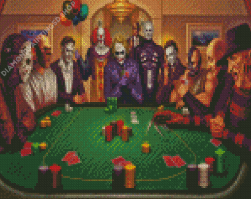 Slasher Poker Diamond Paintings