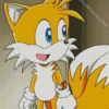 Tails From Sonic Diamond Paintings