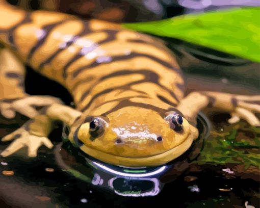 Tiger Salamander Diamond Painting