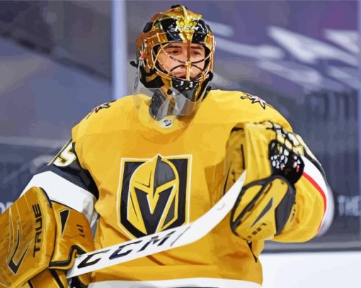 Vegas Golden Knights Ice Hockey Player Diamond Painting