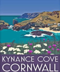 Aesthetic Kynance Cove Diamond Painting