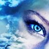 Aesthetic Beautiful Eyes In The Sky Diamond Painting