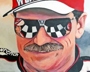 Aesthetic Dale Earnhardt diamond painting