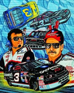 Dale Earnhardt Art diamond painting