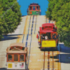 San Francisco Tramways City Diamond Paintings