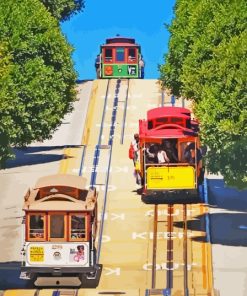 San Francisco Tramways City Diamond Painting