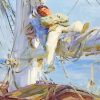 Sleeping Sailor Henry Scott Tuke Diamond Painting