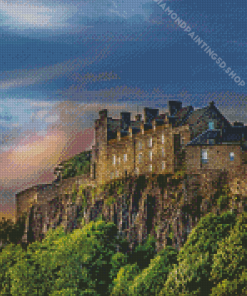 Stirling Castle In Scotland Diamond Paintings