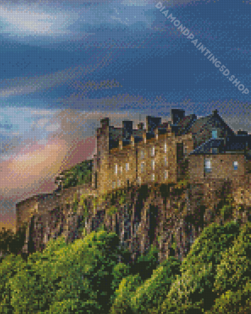 Stirling Castle In Scotland Diamond Paintings