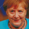 Angela Merkel Chancellor Of Germany Diamond Painting