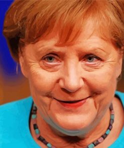 Angela Merkel Chancellor Of Germany Diamond Painting