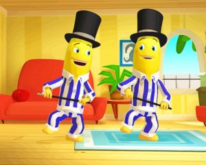 Bananas In Pajamas Animated Serie Diamond Painting