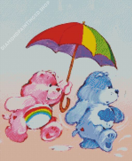 Grumpy Care Bears Diamond Painting