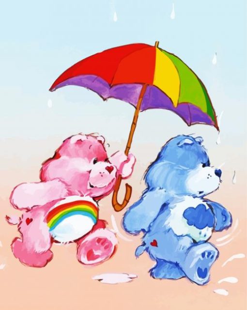 Grumpy Care Bears Diamond Painting