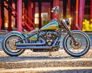 Hammer Chopper Bike Diamond Painting