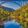 New River Gorge Diamond Painting