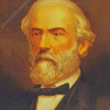 Robert E Lee Portrait Diamond Painting