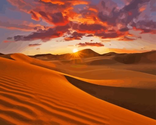 Sahara Desert Diamond Painting