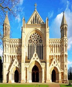St Albans Cathedral In England Diamond Painting