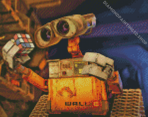 Walle E Diamond Painting