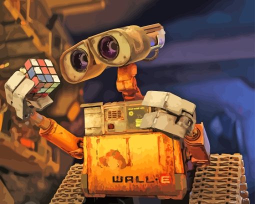 Walle E Diamond Painting