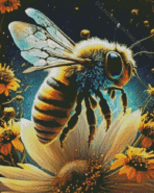 Adorable Bee Diamond Painting